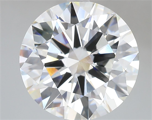 Picture of Lab Grown Diamond 7.02 Carats, Round with Excellent Cut, F Color, VVS2 Clarity and Certified by IGI