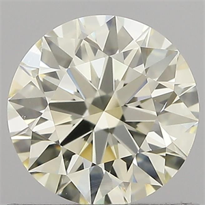 Picture of Natural Diamond 0.75 Carats, Round with Excellent Cut, K Color, VVS2 Clarity and Certified by IGI
