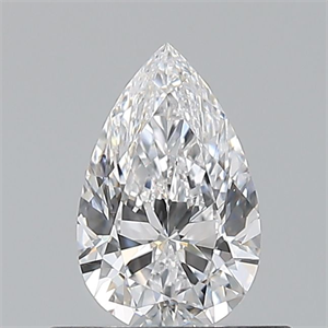 Foto Diamante Natural 0.50 quilates, De pera , Color D, claridad VS1 y certificado GIA de
