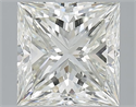 Natural Diamond 3.01 Carats, Princess with  Cut, I Color, VS1 Clarity and Certified by IGI