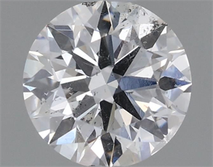 Foto Diamante Natural 0.56 quilates, Redondo , Color E, claridad I1 y certificado GIA de