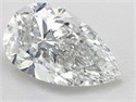 Natural Diamond 0.80 Carats, Pear with  Cut, D Color, VVS2 Clarity and Certified by GIA