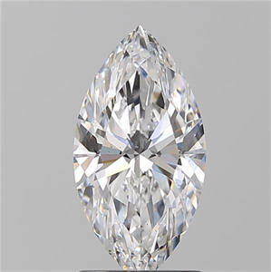 Picture of Natural Diamond 1.72 Carats, Marquise with  Cut, D Color, SI1 Clarity and Certified by GIA