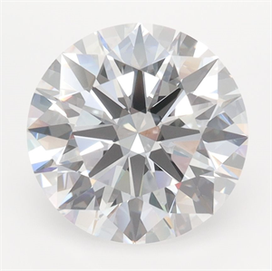 Picture of Lab Grown Diamond 3.32 Carats, Round with Ideal Cut, D Color, IF Clarity and Certified by IGI