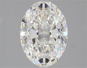 Picture of Natural Diamond 2.40 Carats, Oval with  Cut, G Color, VS2 Clarity and Certified by GIA
