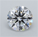 Del inventario de diamantes de laboratorio, 1.02 quilates, Redondo , Color D, claridad VS1 y certificado IGI