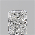 Natural Diamond 0.50 Carats, Radiant with  Cut, G Color, VS1 Clarity and Certified by GIA