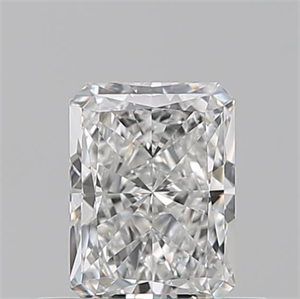 Picture of Natural Diamond 0.50 Carats, Radiant with  Cut, G Color, VS1 Clarity and Certified by GIA