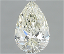 Diamante Natural 0.52 quilates, De pera , Color J, claridad VS1 y certificado IGI