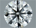 Diamante Natural 1.00 quilates, Redondo , Color H, claridad VS2 y certificado GIA
