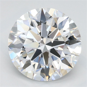 Picture of Lab Grown Diamond 3.04 Carats, Round with Ideal Cut, D Color, VVS1 Clarity and Certified by IGI