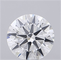Lab Grown Diamond 9.07 Carats, Round with Excellent Cut, F Color, VVS2 Clarity and Certified by IGI