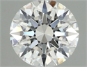 Diamante Natural 0.50 quilates, Redondo , Color F, claridad VS2 y certificado GIA
