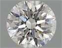 Diamante Natural 0.57 quilates, Redondo , Color J, claridad VS1 y certificado GIA