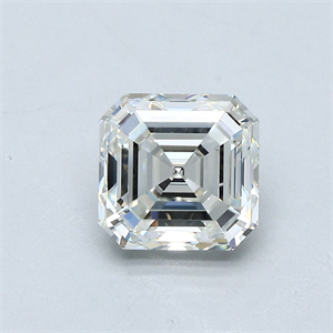 Picture of Natural Diamond 2.02 Carats, Asscher with  Cut, I Color, VS1 Clarity and Certified by GIA