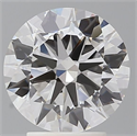 Lab Grown Diamond 3.05 Carats, Round with Excellent Cut, E Color, VS1 Clarity and Certified by IGI