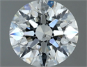 Natural Diamond 0.80 Carats, Round with Excellent Cut, I Color, SI2 Clarity and Certified by GIA