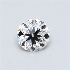 Foto Diamante Natural 0.50 quilates, Redondo , Color I, claridad VVS1 y certificado GIA de