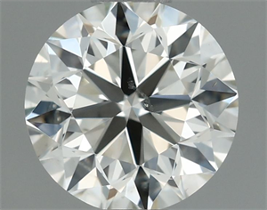 Picture of Natural Diamond 0.70 Carats, Round with Very Good Cut, J Color, VS2 Clarity and Certified by IGI