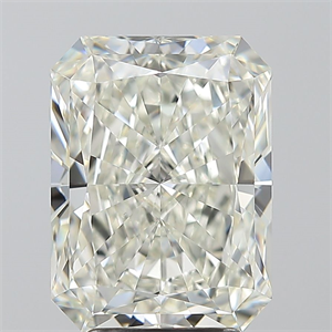 Picture of Natural Diamond 4.04 Carats, Radiant with  Cut, J Color, VS1 Clarity and Certified by GIA