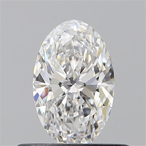 Picture of Natural Diamond 0.50 Carats, Oval with  Cut, E Color, SI1 Clarity and Certified by GIA