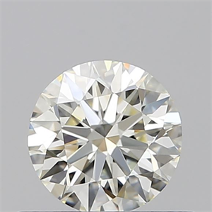 Picture of Natural Diamond 0.50 Carats, Round with Excellent Cut, L Color, VVS1 Clarity and Certified by GIA
