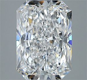 Foto Diamante Natural 3.02 quilates, Radiante , Color E, claridad VS1 y certificado GIA de