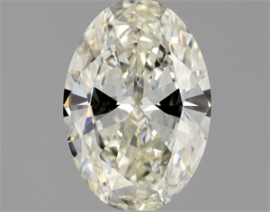 Picture of Natural Diamond 0.84 Carats, Oval with  Cut, J Color, VVS1 Clarity and Certified by GIA