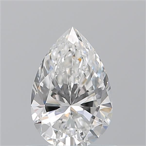 Picture of Natural Diamond 0.70 Carats, Pear with  Cut, F Color, VS2 Clarity and Certified by GIA