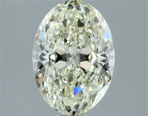 Picture of Natural Diamond 2.02 Carats, Oval with  Cut, K Color, SI1 Clarity and Certified by IGI