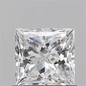 Picture of Natural Diamond 0.73 Carats, Princess with  Cut, D Color, VVS1 Clarity and Certified by GIA