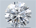 Natural Diamond 0.80 Carats, Round with Excellent Cut, E Color, SI1 Clarity and Certified by GIA