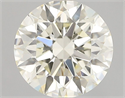Diamante Natural 1.50 quilates, Redondo , Color N, claridad VVS2 y certificado GIA