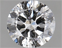 Natural Diamond 1.00 Carats, Round with Very Good Cut, D Color, I1 Clarity and Certified by GIA