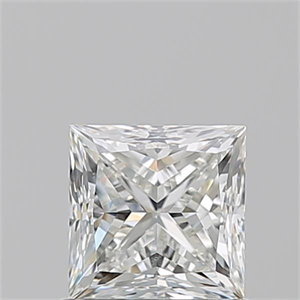 Foto Diamante Natural 1.01 quilates, Princesa , Color H, claridad SI1 y certificado GIA de