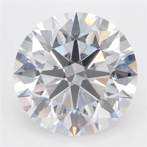 Picture of Lab Grown Diamond 5.05 Carats, Round with Excellent Cut, D Color, VVS1 Clarity and Certified by GIA