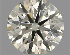 Picture of Natural Diamond 0.40 Carats, Round with Excellent Cut, K Color, VS2 Clarity and Certified by IGI