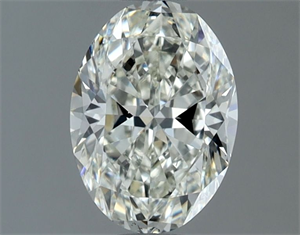 Picture of Natural Diamond 1.01 Carats, Oval with  Cut, I Color, VS2 Clarity and Certified by IGI