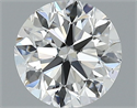 Diamante Natural 0.50 quilates, Redondo , Color E, claridad SI1 y certificado GIA