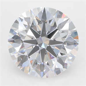 Picture of Lab Grown Diamond 5.10 Carats, Round with Excellent Cut, D Color, VVS1 Clarity and Certified by GIA