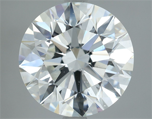 Foto Diamante Natural 4.01 quilates, Redondo , Color G, claridad SI1 y certificado HRD de