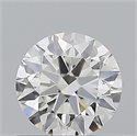 Natural Diamond 0.71 Carats, Round with Excellent Cut, E Color, VS1 Clarity and Certified by GIA