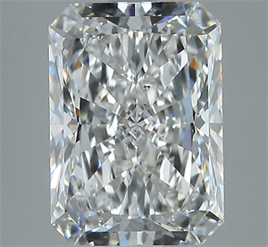 Foto Diamante Natural 3.01 quilates, Radiante , Color E, claridad VS2 y certificado GIA de