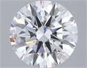 Lab Grown Diamond 3.29 Carats, Round with Ideal Cut, D Color, VVS1 Clarity and Certified by IGI