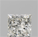 Natural Diamond 1.51 Carats, Princess with  Cut, J Color, VVS1 Clarity and Certified by GIA
