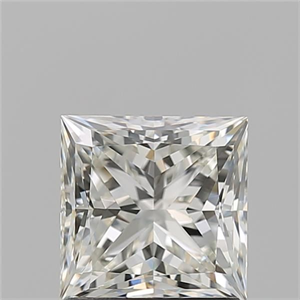 Picture of Natural Diamond 1.51 Carats, Princess with  Cut, J Color, VVS1 Clarity and Certified by GIA