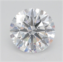 Lab Grown Diamond 3.35 Carats, Round with Excellent Cut, D Color, VVS1 Clarity and Certified by GIA