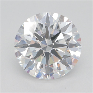 Picture of Lab Grown Diamond 3.35 Carats, Round with Excellent Cut, D Color, VVS1 Clarity and Certified by GIA