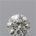 Natural Diamond 0.43 Carats, Round with Excellent Cut, J Color, VVS2 Clarity and Certified by IGI
