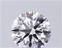 Del inventario de diamantes de laboratorio, 1.56 quilates, Redondo , Color D, claridad VVS2 y certificado IGI